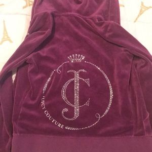 Juicy couture sweat suit